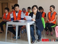 아산 한사랑병원노동조합 기자회견