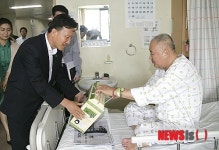 이광덕 대전대덕구청장 권한대행 보훈병원 위문