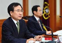 인사말 하는 문상부 중앙선관위 사무총장