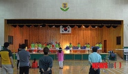 철원소방, 도 119소방동요경연대회 출전 합창부 격려