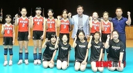 제천 남천초 배구 충북 최강 확인…협회장기 우승