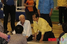 대진초교 방문한 최문순 강원도지사