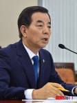 답변하는 국방부 장관 후보자