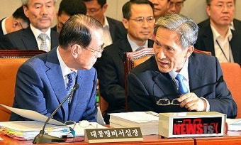 김기춘-김관진 대화