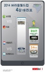[그래픽]2014브라질월드컵 4강 대진표