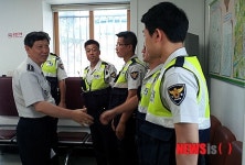 홍순광 강릉경찰서장 초도순시