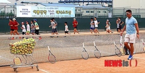 양천구청 테니스단 여름방학 테니스교실 열어