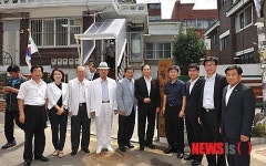 월성 경로당 현판식