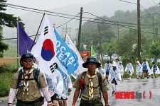 서울서 강원고성까지 행진