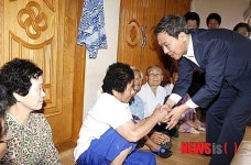 경로당 방문한 김승수 전주시장