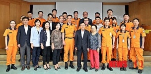 심재권 의원, 강동소방서 방문