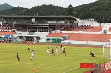 영덕군, 여름의 막바지 축구 열기로 달아오른다