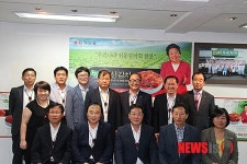 정승 식품의약품안전처장, 안동 김치공장 방문