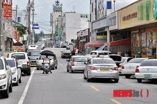 익산 서동시장 인근, 불법 주정차로 몸살 주민 피해