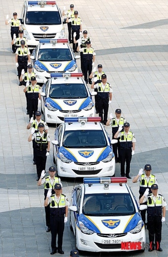 경찰, 기동순찰대 발대식 개최