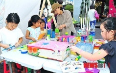 한국암웨이, 생각하는 청개구리 움직이는 창의놀이터 개최