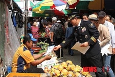 원주경찰·시민경찰연합회 길거리 캠페인 실시