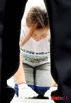 경찰벽 앞에서 삼보일배 하는 세월호 가족