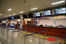 한적한 인천항 연안여객터미널