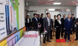 2014 인천AG 선수촌병원 개원식