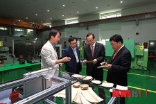 한국표준연 찾은 권선택 시장