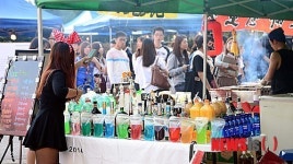 축제에서 펼쳐지는 주점