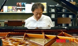 연주 준비하는 마에스트로 정명훈