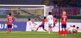 [인천AG]북한 허은별, 극적인 역전골