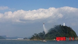 창원 웅도서 불…100여㎡ 소실