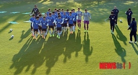 러닝으로 첫 훈련 시작