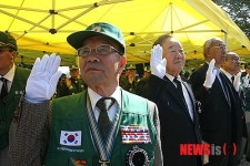 안보결의 다지는 6·25 참전 경찰 국가 유공자회