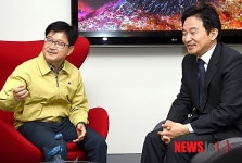 원 지사 만나는 신원섭 청장