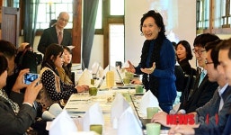 연극배우 박정자 낭독 콘서트 기자간담회