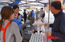 코레일 충북본부, 제천역서 사랑의 포장마차 운영