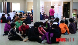 걱정 가득한 구룡마을 이재민들