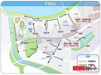 23일 잠실지역 마라톤 대회로 교통통제