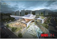 창원시, 진해구에  파도 닮은 순백 문화센터 세운다