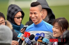 축구대표팀 강수일 인터뷰