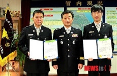 강릉소방서 하트세이버에 신중교·신호승 대원