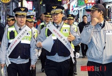 부산경찰청장, 연말연시 합동순찰