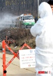 경기 용인 돼지농장 구제역 의심 신고, 출입 통제