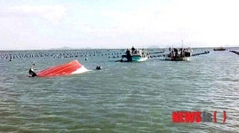 진도 전복 어선 구조작업