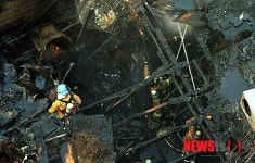 아수라장 된 한티역 화재 현장