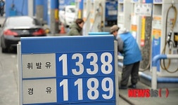 휘발유값 29주 연속 하락, 1997년 이후 최장기간