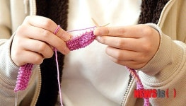 털모자 뜨기에 집중!