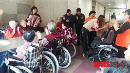 경남과기대 직원봉사단, 진주 도리요양원 봉사