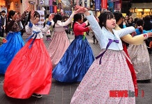 아리랑 홍보 플래시몹