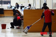 분신사고 발생한 한국전력 성동지사