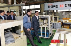 이완구 국무총리, 인천 남동공단 중소기업 방문