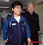 환하게 웃는 양대노총 위원장